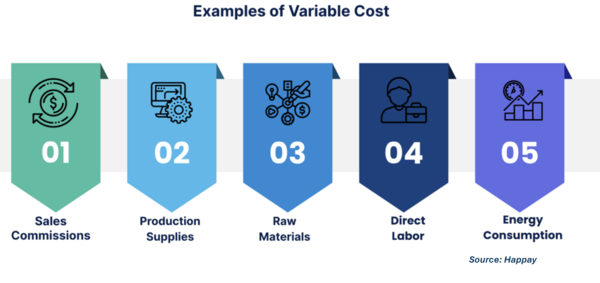 Examples of Variable Cost