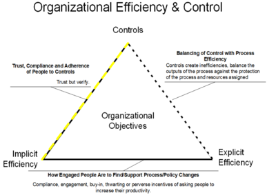 Organizational Efficiency and Control Model