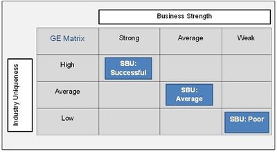 GE Model of SBU Analysis